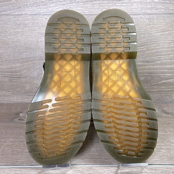 Dr Martens 1460 Pascal White Patent Leather 8-Eye Zip Women’s Sz 5 Combat Boots - Picture 7 of 11